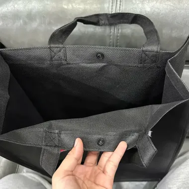 TÚI VẢI KHÔNG DỆT CÓ NÚT BẤM IN LOGO THEO YÊU CẦU - GIẢI PHÁP QUẢNG BÁ THƯƠNG HIỆU HIỆU QUẢ