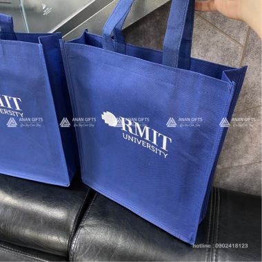 TÚI VẢI KHÔNG DỆT IN LOGO RMIT - TÚI VẢI KHÔNG DỆT GIÁ RẺ