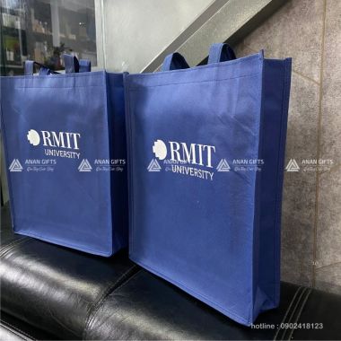 TÚI VẢI KHÔNG DỆT IN LOGO RMIT - TÚI VẢI KHÔNG DỆT GIÁ RẺ