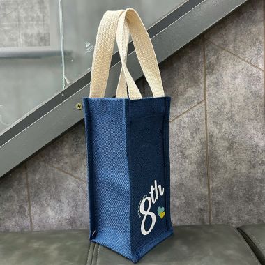 TÚI ĐỰNG BÌNH NƯỚC VẢI BỐ IN LOGO - QUÀ TẶNG DOANH NGHIỆP Ý NGHĨA