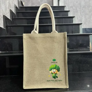 TÚI VẢI CÓI IN LOGO THEO YÊU CẦU - QUÀ TẶNG DOANH NGHIỆP GIÁ RẺ, THÂN THIỆN MÔI TRƯỜNG