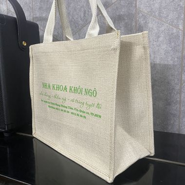 TÚI VẢI ĐAY IN LOGO THEO YÊU CẦU - TÚI VẢI ĐAY GIÁ RẺ