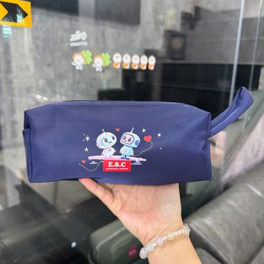 VÍ ĐỰNG BÚT VẢI DÙ IN LOGO THEO YÊU CẦU