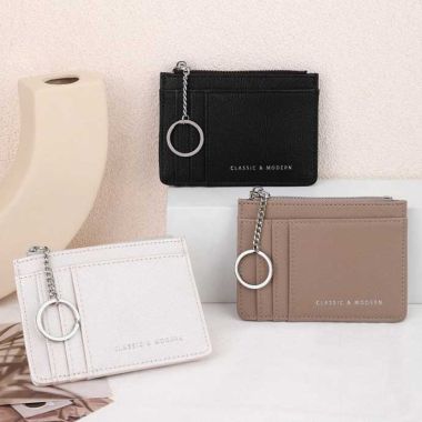 VÍ ĐỰNG TIỀN MINI CÓ MÓC KHÓA DÀNH CHO NỮ