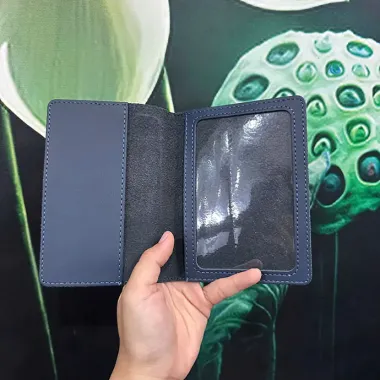 VÍ ĐỰNG PASSPORT IN LOGO CAO CẤP - QUÀ TẶNG SANG TRỌNG CHO KHÁCH HÀNG
