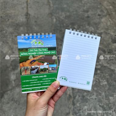 SỔ NOTE IN LOGO - SẢN XUẤT SỔ TAY THEO YÊU CẦU