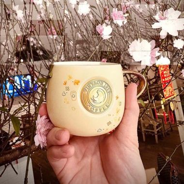 LY SỨ 280ML GẮN KIM LOẠI KHẮC LOGO THEO YÊU CẦU