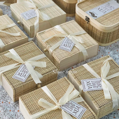 GIỎ ĐAN TRE ĐỰNG QUÀ TẾT - SẢN XUẤT THEO YÊU CẦU GIÁ RẺ