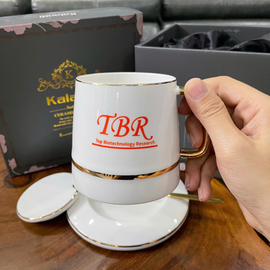 BỘ QUÀ TẶNG LY SỨ IN LOGO TBR - LY SỨ IN LOGO THEO YÊU CẦU