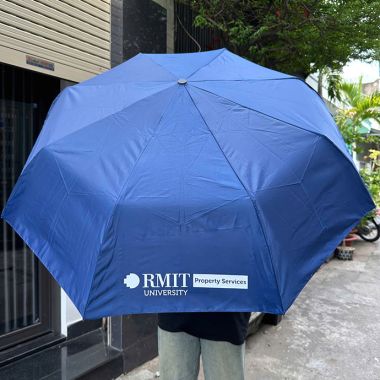 DÙ GẤP GỌN CHỐNG NẮNG TIA UV - DÙ GẤP 3 TỰ ĐỘNG 1 CHIỀU IN LOGO