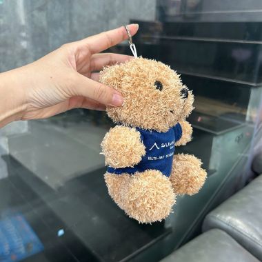 GẤU BÔNG QUẢNG CÁO IN LOGO THEO YÊU CẦU