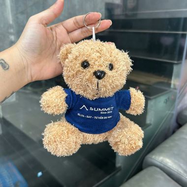 GẤU BÔNG QUẢNG CÁO IN LOGO THEO YÊU CẦU