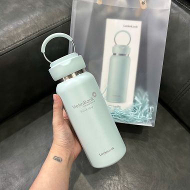 BÌNH GIỮ NHIỆT LOCK&LOCK SLING RING TUMBLER 650ML – LHC4321 IN LOGO THEO YÊU CẦU