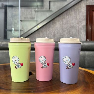 BÌNH NƯỚC NHỰA LÚA MẠCH IN LOGO THEO YÊU CẦU