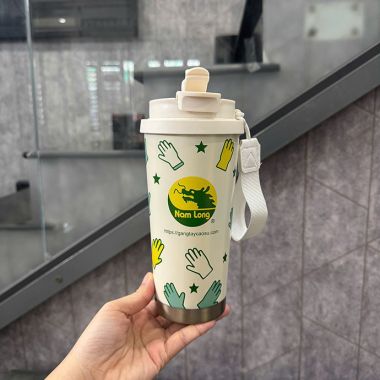 LY GIỮ NHIỆT HỌA TIẾT IN LOGO THEO YÊU CẦU