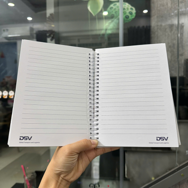 SỔ TAY LÒ XO IN LOGO THEO YÊU CẦU