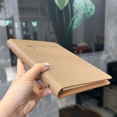 SỔ TAY A5 BÌA CÒNG IN LOGO GIÁ RẺ