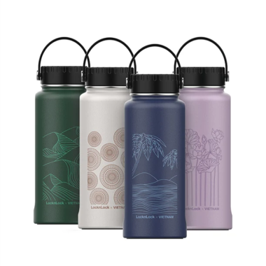 Bình Giữ Nhiệt Lock&Lock Riga Tumbler LHC4160 (897ml) – In & Khắc Logo Theo Yêu Cầu