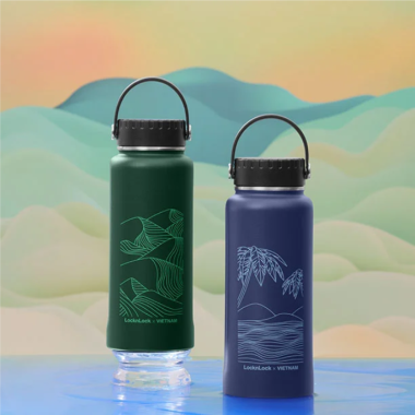 Bình Giữ Nhiệt Lock&Lock Riga Tumbler LHC4160 (897ml) – In & Khắc Logo Theo Yêu Cầu