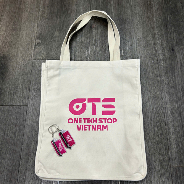 TÚI VẢI CANVAS IN LOGO 2 MẶT - SẢN XUẤT TÚI VẢI THEO YÊU CẦU GIÁ RẺ