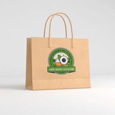 TÚI GIẤY KRAFT THIẾT KẾ LOGO THEO YÊU CẦU