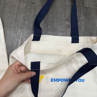 TÚI VẢI CANVAS DÂY ĐAI MAY IN LOGO THEO YÊU CẦU