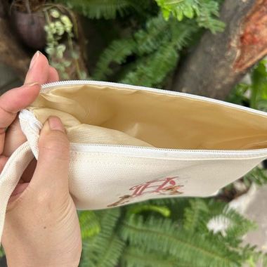 TÚI VẢI CANVAS MINI IN LOGO THEO YÊU CẦU