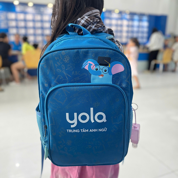 BALO HỌC SINH IN LOGO - BALO HỌC SINH GIÁ RẺ