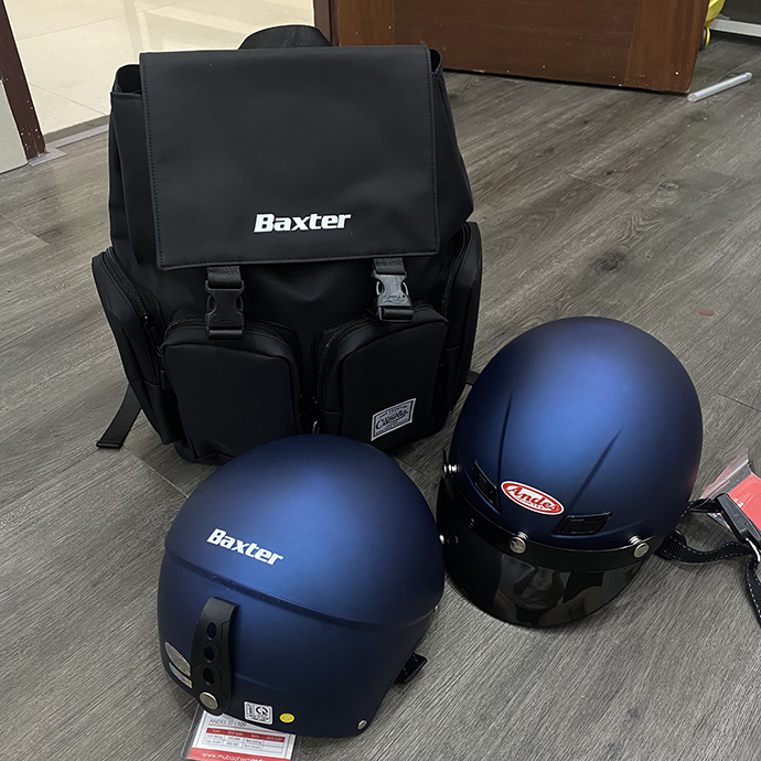 NÓN BẢO HIỂM CHẤT LƯỢNG IN LOGO BAXTER