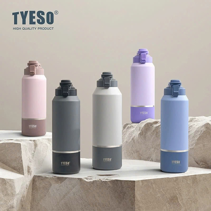 BÌNH GIỮ NHIỆT TYESO NHIỀU MÀU - THIẾT KẾ SANG TRỌNG, TIỆN DỤNG IN LOGO THEO YÊU CẦU