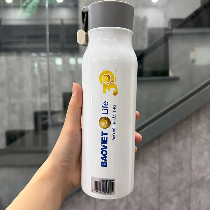 BÌNH GIỮ NHIỆT LOCKNLOCK 500ML NAME TUMBLER IN LOGO THEO YÊU CẦU -