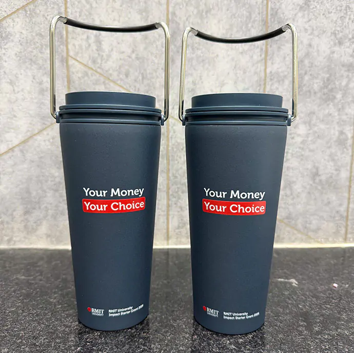 BÌNH GIỮ NHIỆT LOCK&LOCK BUCKET TUMBLER 540ML LHC4269 IN LOGO THEO YÊU