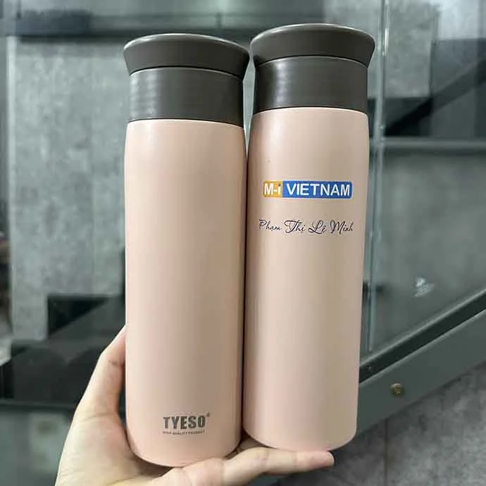 BÌNH GIỮ NHIỆT TYESO 500ML - BÌNH GIỮ NHIỆT IN LOGO THEO YÊU CẦU