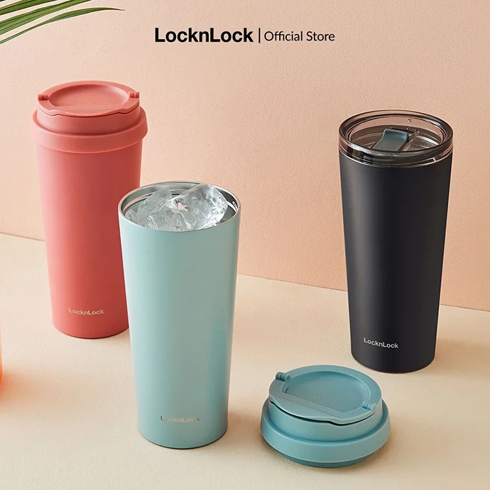 BÌNH GIỮ NHIỆT LOCK&LOCK - LHC4279 CÓ 2 NẮP THAY THẾ 540ML