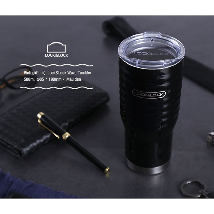 BÌNH GIỮ NHIỆT LOCK&LOCK WAVE TUMBLER 500ML