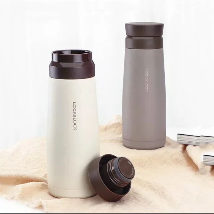 BÌNH GIỮ NHIỆT MACARON LHC4169 BẰNG THÉP KHÔNG GỈ 450ML