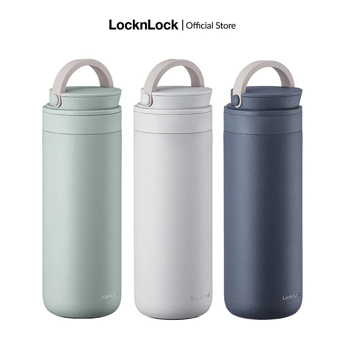 BÌNH GIỮ NHIỆT LOCK&LOCK LHC4274 METRO TWO WAY 475ML