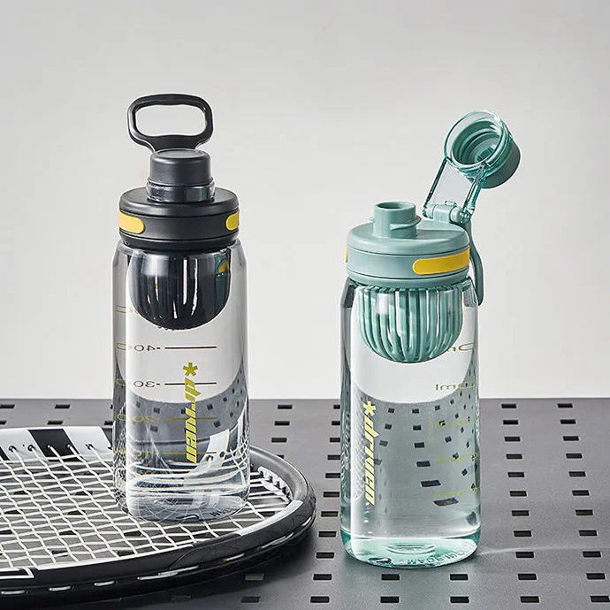 BÌNH NƯỚC THỂ THAO NẮP BẬT CÓ LƯỚI LỌC TRÁI CÂY - TIỆN ÍCH VÀ AN TOÀN