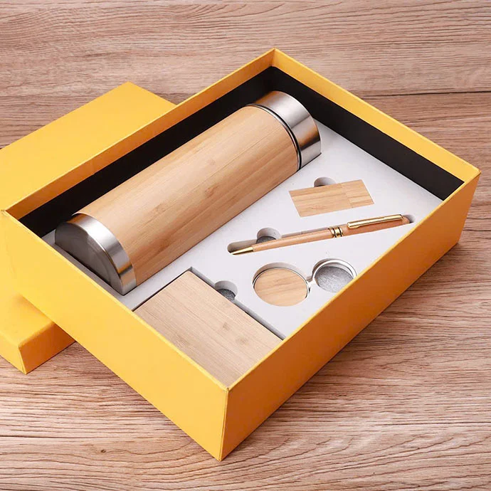 BỘ QUÀ TẶNG DOANH NGHIỆP CAO CẤP BẰNG TRE IN LOGO THEO YÊU CẦU