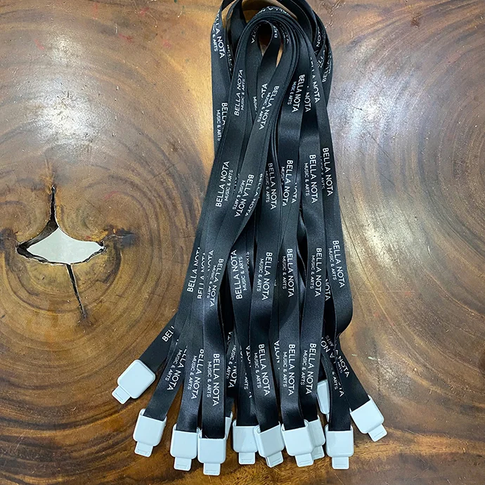 DÂY ĐEO THẺ CHẤT LƯỢNG - DÂY ĐEO THẺ SATIN IN LOGO