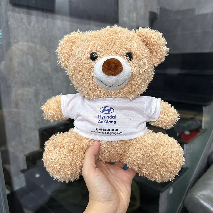 GẤU BÔNG IN LOGO THEO YÊU CẦU