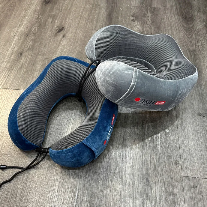 GỐI CHỮ U DU LỊCH TIỆN LỢI - GỐI CHỮ U THÊU LOGO