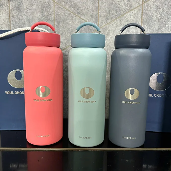 BÌNH GIỮ NHIỆT LOCK&LOCK KHẮC LOGO - LHC4300