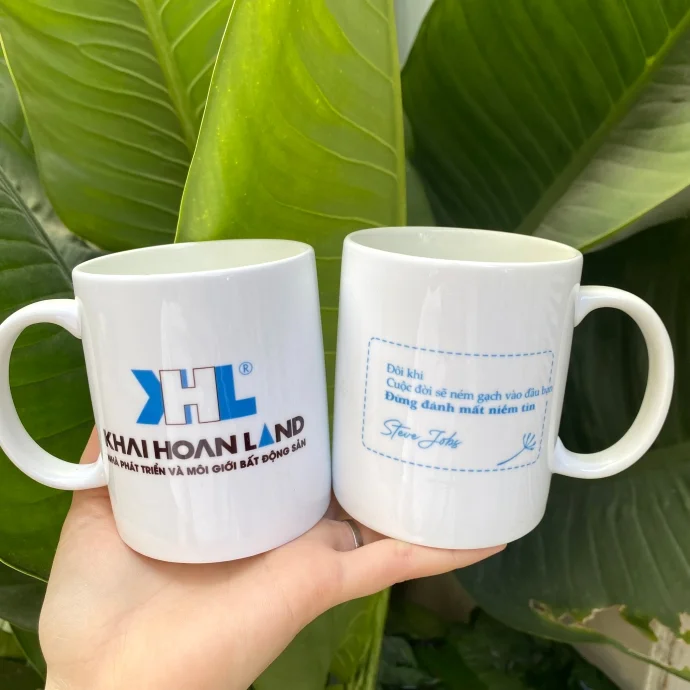 LY SỨ IN CHUYỂN NHIỆT - LY SỨ BÁT TRÀNG IN LOGO