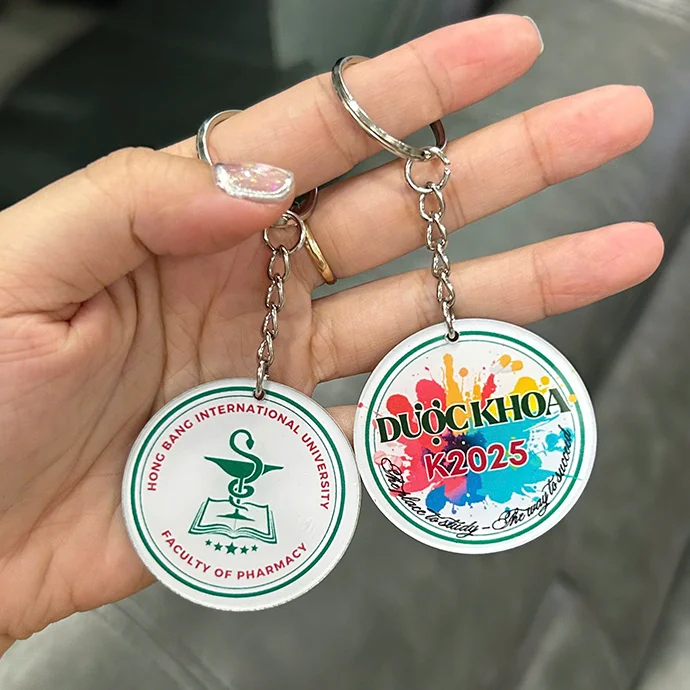 MÓC KHÓA IN LOGO - QUÀ TẶNG LƯU NIỆM Ỹ NGHĨA, GIÁ XƯỞNG