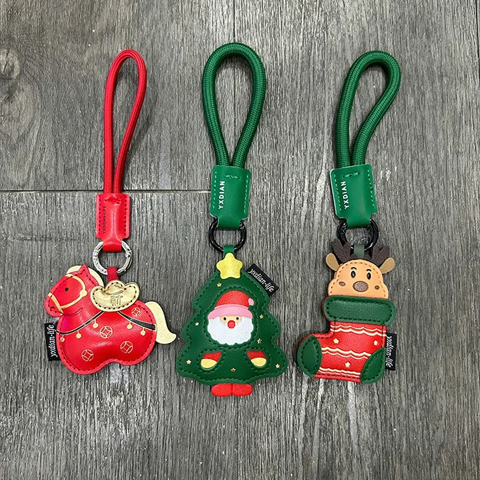 MÓC KHÓA TRANG TRÍ NOEL DỄ THƯƠNG IN LOGO