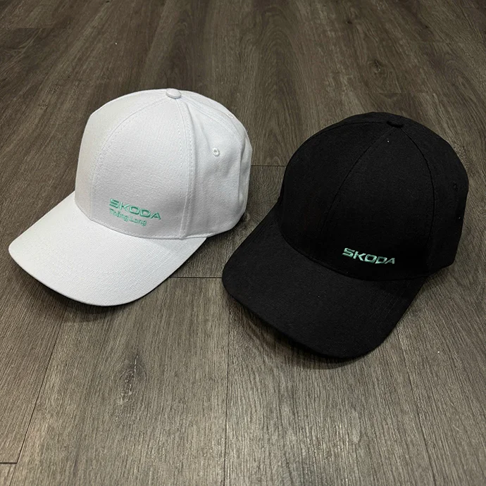 MŨ LƯỠI TRAI KHÓA SẮT SKODA- THÊU LOGO THEO YÊU CẦU