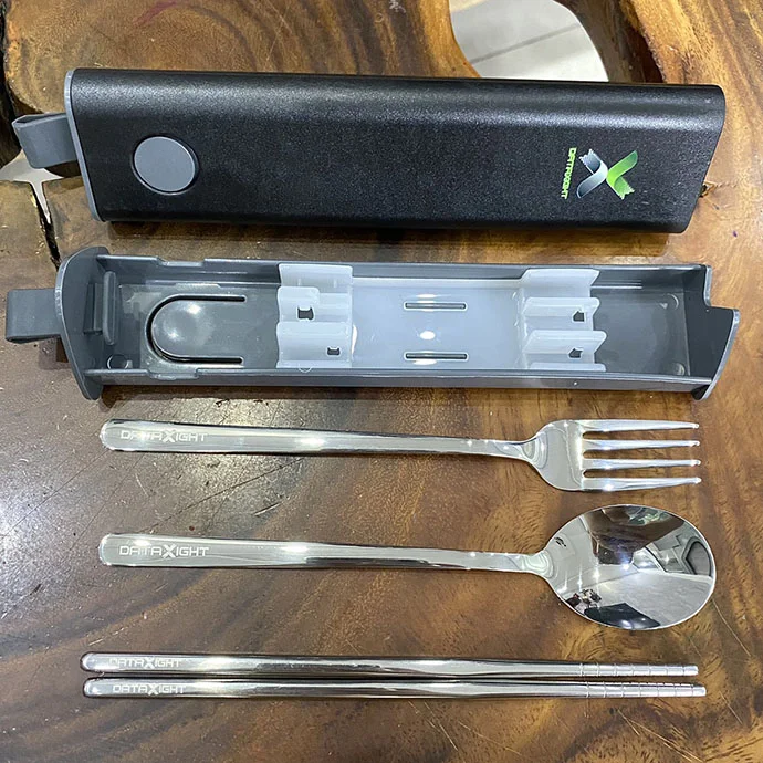 BỘ MUỖNG ĐŨA INOX KHẮC LOGO THEO YÊU CẦU - BỘ MUỖNG ĐŨA INOX