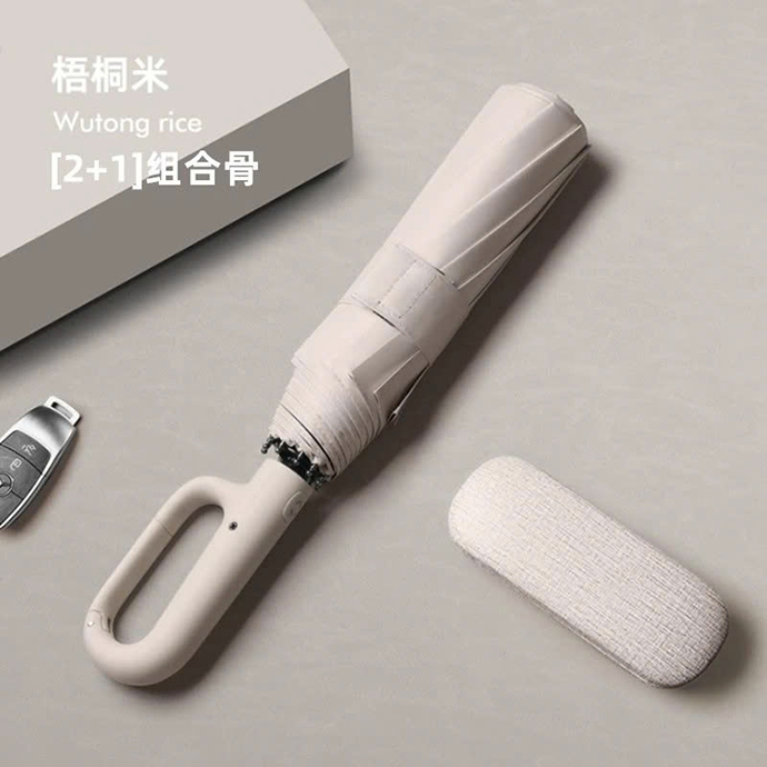 DÙ GẤP 3 TỰ ĐỘNG 1 CHIỀU 10 MÚI DÙ IN LOGO - QUÀ TẶNG DOANH NGHIỆP ĐỘC ĐÁO