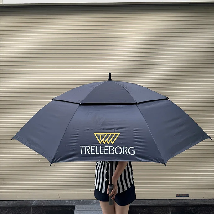 DÙ HAI TẦNG IN LOGO - QUÀ TẶNG DOANH NGHIỆP CAO CẤP, SANG TRỌNG